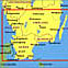 Find landkort over de forskellige områder i Sydsverige:
Hele Sydsverige, Danmark og sydlige Sverige, Skåne og østlige Sjælland, Öland, Gotland m.m.