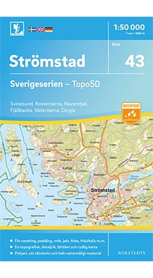 Strömstad Sverigeserien - Topo50 - blad 43