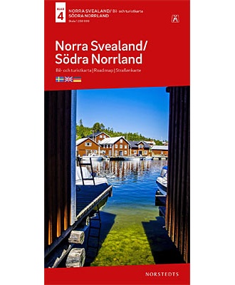 Norra Svealand / Södra Norrland Bil- & turistkort. Blad 4