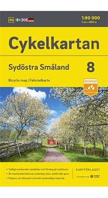 Cykelkartan 8 - Småland sydøst