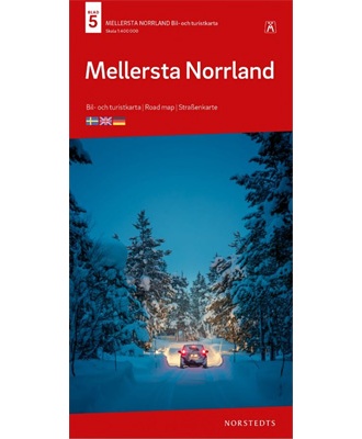 Mellersta Norrland Bil- & Turistkort. Blad 5
