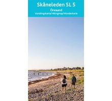 Skåneleden SL5 Öresundsleden - kort