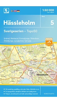 Hässleholm Sverigeserien - Topo50 - blad 5