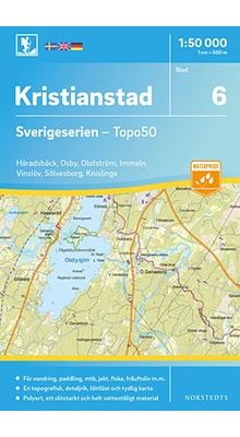 Kristianstad Sverigeserien - Topo50 - blad 6