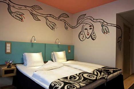 Dobbeltværelse, Kosta Boda Art Hotel