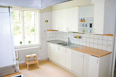 Huset har et funktionelt køkken Huset har et funktionelt køkken