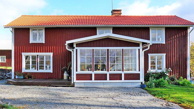 Feriehus til 11 personer mellem Vetlanda og Nässjö