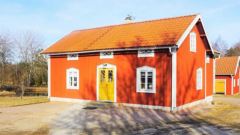 Sommerhus ved Växjö til 8 personer udlejes