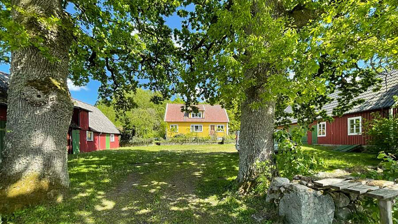Feriehus til 12 personer i det centrale Skåne