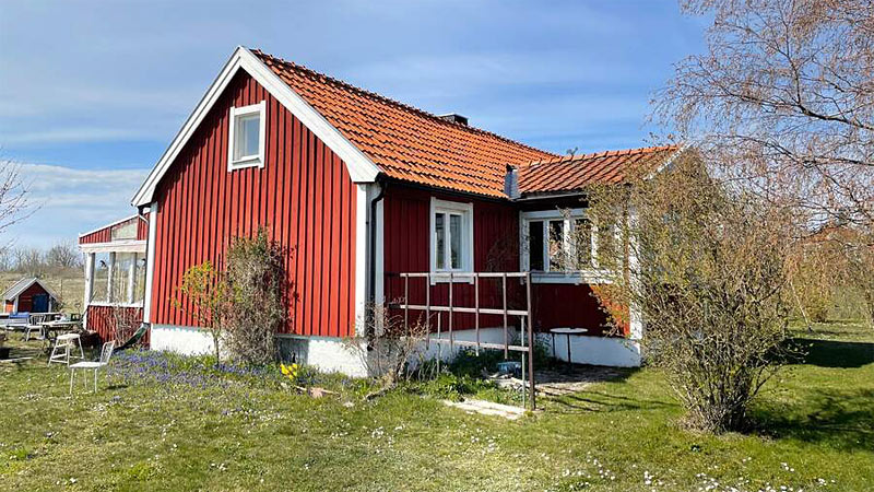 Sommerhus på det sydlige Øland til 10 personer