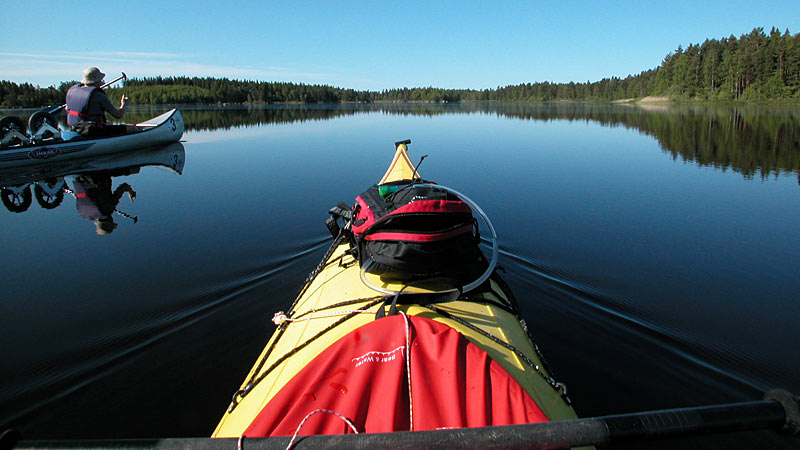 Søpadling på Ronnebyå-turen