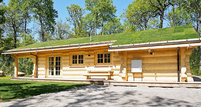 Luxury Wood Cabin - fuldtømmerhus i moderne nordisk stil