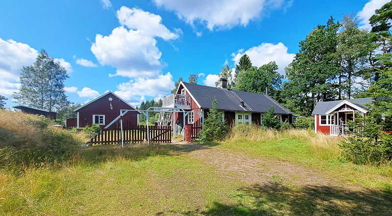 Dejlig ødegård i uspoleret natur