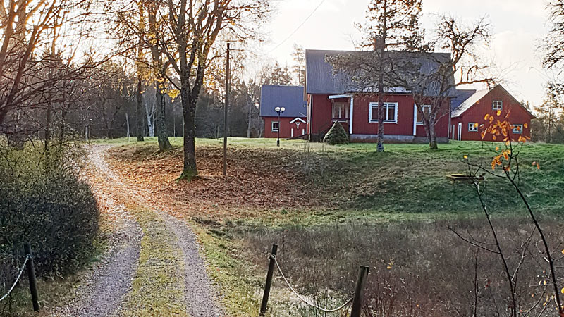 Her er fred og ro samt rig mulighed for vandreture i området 