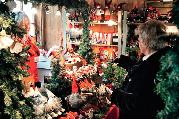 Julemarked på Huseby