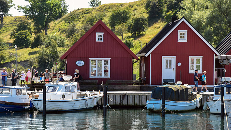 Bäckviken havn på Hven