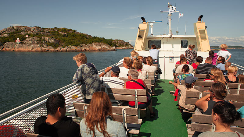 Skærgårdsbådene sejler fra Saltholmen