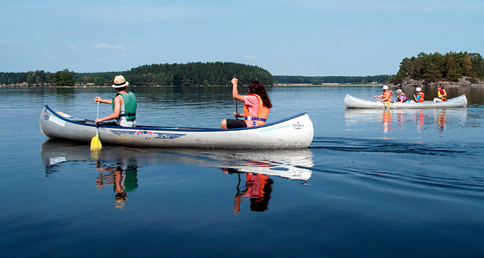 Kanoferie på Lagaleden