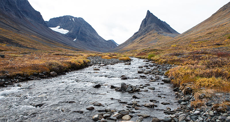 Vandring i Lapland: Nallo - Vistas