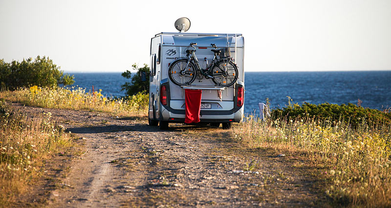 Bilferie i autocamper på Öland