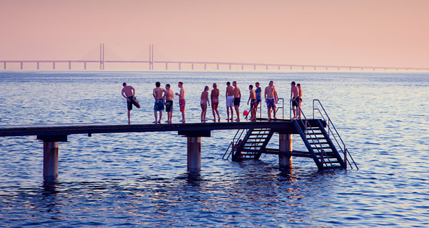 Scaniabadet i Västra Hamnen