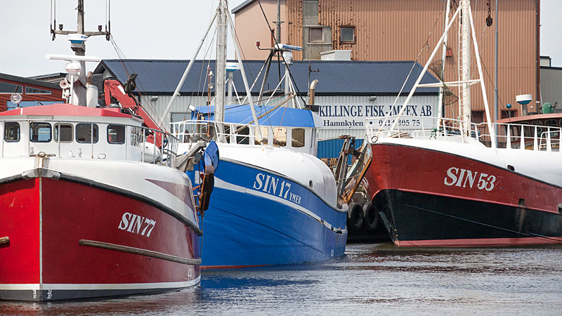 Fiskerihavnen i Simishamn