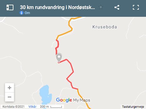 30 km udfordrende rundvandring 30 km udfordrende rundvandring