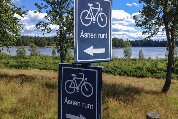 Åsnen runt - en cykelrute gennem Sydsverige