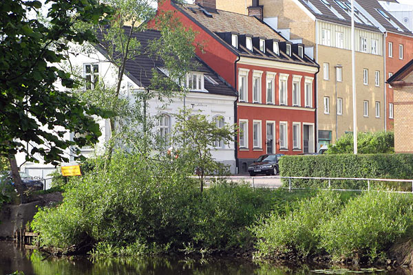 Rönne å løber gennem Ängelholm