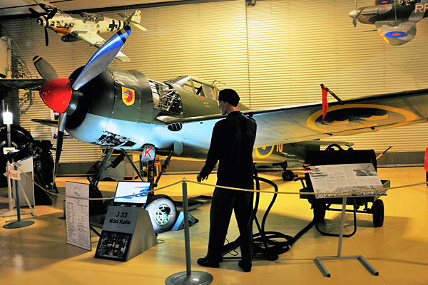 Ängelholms Flygmuseum har både jagerfly og kampfly Ängelholms Flygmuseum har både jagerfly og kampfly