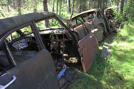 Bilkirkegården i Kyrkö mosse