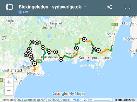 Vandreruten Blekingeleden
