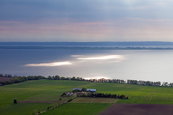 Udsigt fra Brahehus ruinen