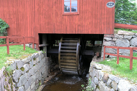 Vandmølle på Huseby