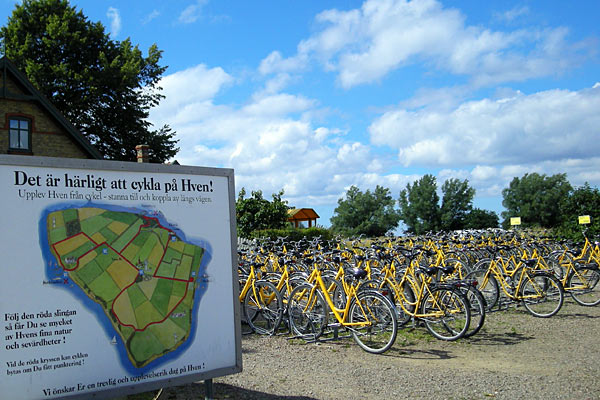 Cykeludlejningen ved Bäckviken