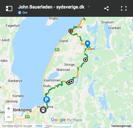 Ruckus Acquiesce Fejlfri John Bauerleden - 50 km vandretur gennem troldeskov