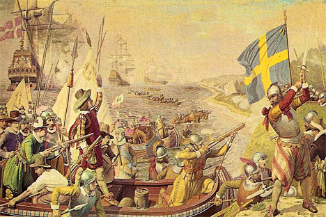 Danske tropper ved belejringen af Kalmar Slot Danske tropper ved belejringen af Kalmar Slot