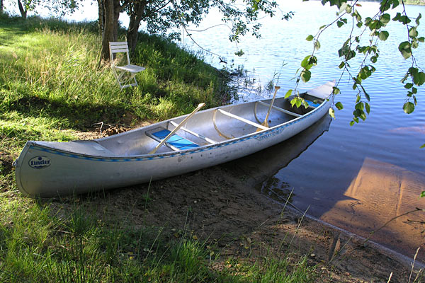 Kanoferie på kanoruten Immeln-Halen i Blekinge