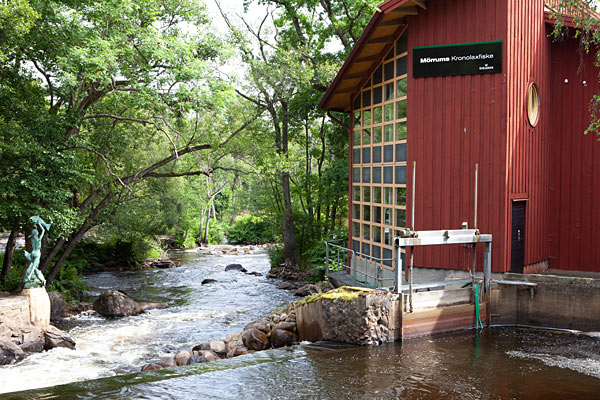 Laxens Hus ved Mörrumsån i Blekinge