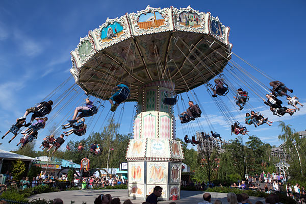 Liseberg forlystelsespark i Göteborg i Sverige