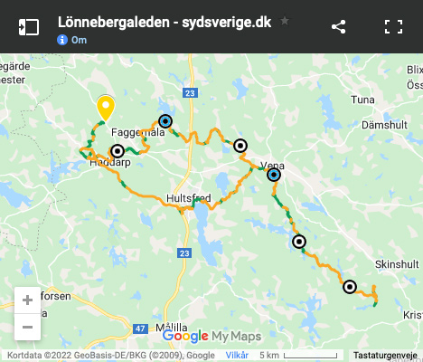 Vandreruten Lönnebergaleden