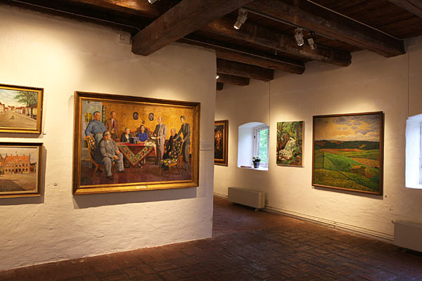 Lokal malerkunst på Österlens museum
