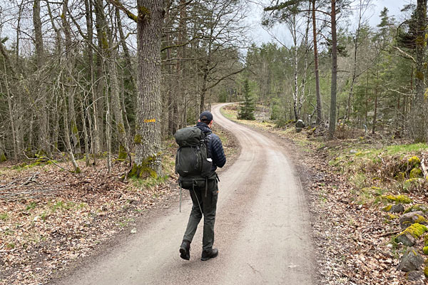 Etape 5 følger skovveje og naturstier