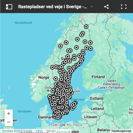 Rastepladser i Sydsverige