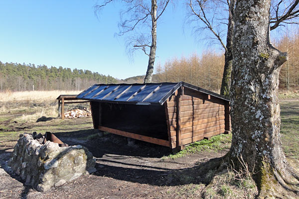Shelter på Skåneleden