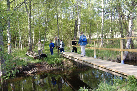 Vandreferie på Tjustleden i Småland