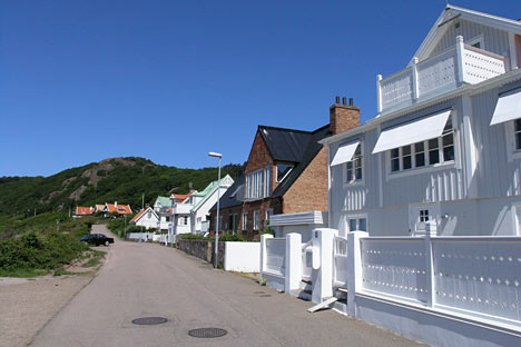 Norra Strandvägen i Mölle