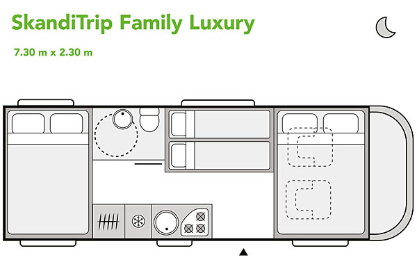 Autocamper i kategorien Family Luxury