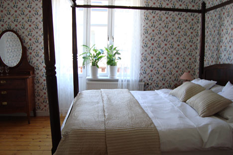 Dobbeltværelset ”Tessin” på Nya Stan Bed & Breakfast Dobbeltværelset ”Tessin” på Nya Stan Bed & Breakfast