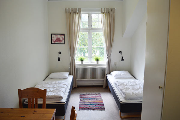 Dobbeltværelse på Ronneby Vandrehjem